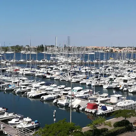 Vue Port Avec Parking Prive, Piscine, Parc, Boulodrome 아파트 *